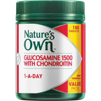 Nature's Own Glikozamīns 1500 ar chondroitin 180 tabletēm 