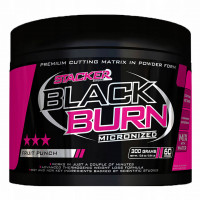 STACKER2 BLACK BURN 300g FAT BURNER KETONES